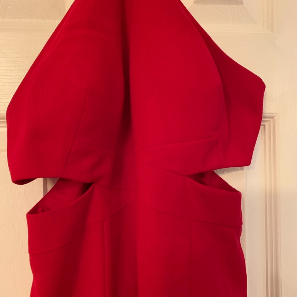 Aidan Mattox Beautiful Red evening dress.